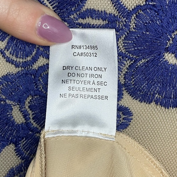 For Love & Lemons Temecula Floral Embroidered Mini Long Sleeved Dress - Picture 16 of 16